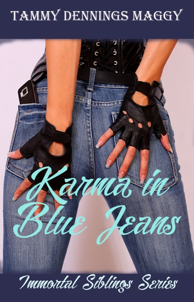 Karma in Blue Jeans Cover first one